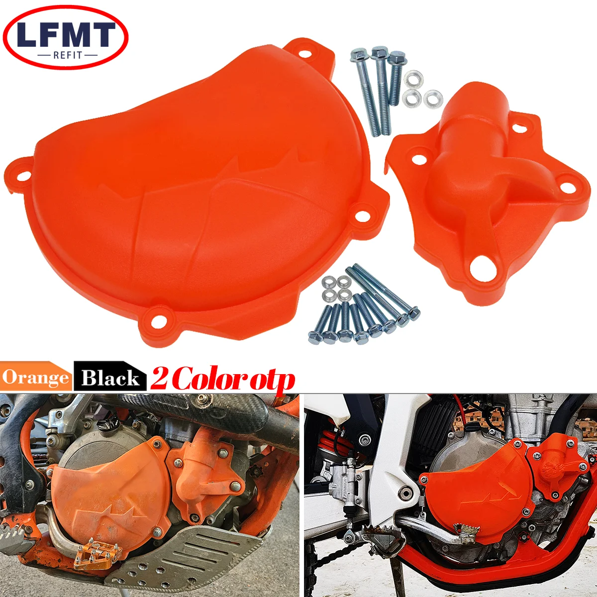 

Motorcycle Clutch Guard Ignition Water Pump Cover Protector For KTM SX-F XC-F XCF-W EXC-F SIX DAYS FREERIDE 250 350 2011-2016