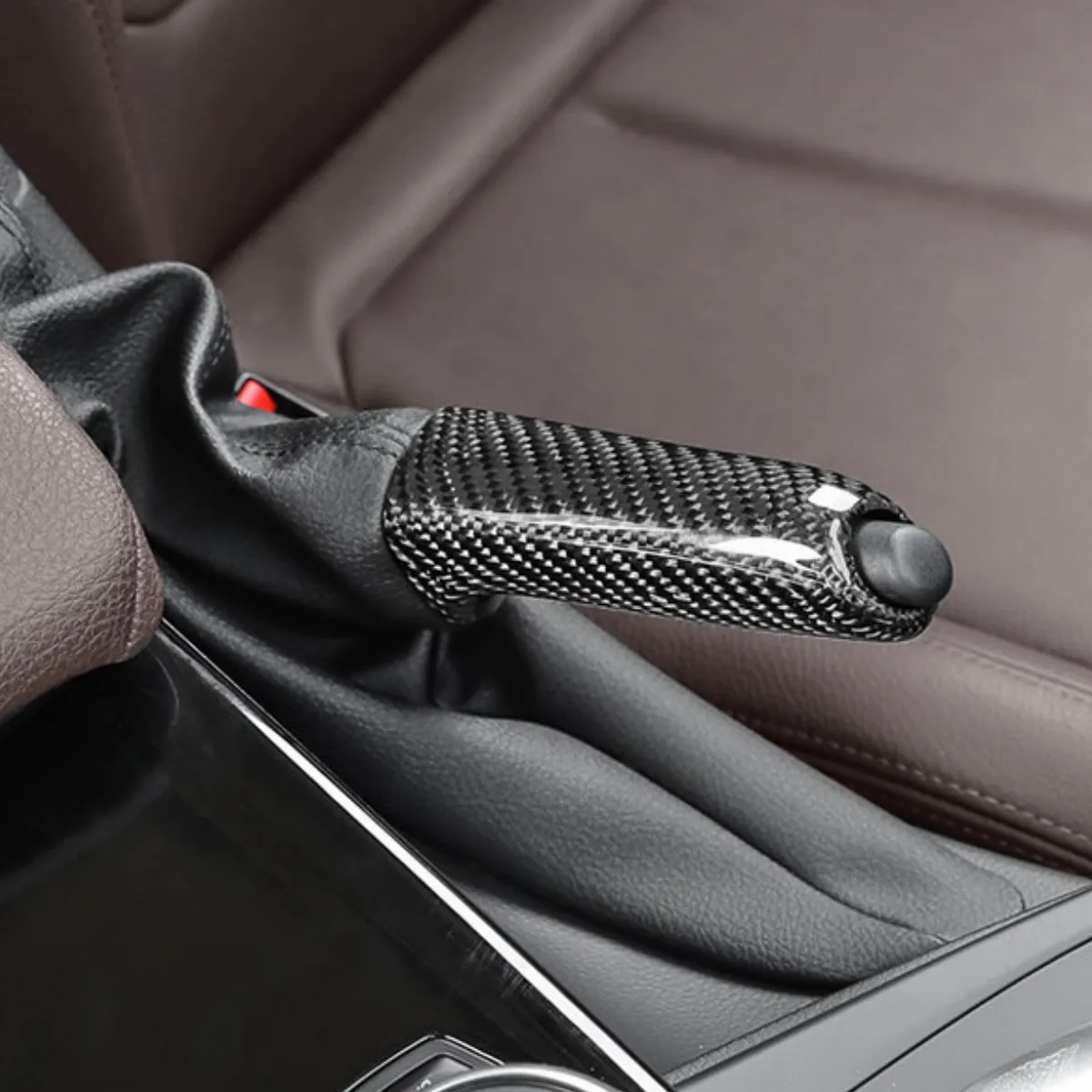 ABS Car Handbrake Grips Protective Cover Fit for BMW 1 2 3 4 Series GT E46 E90 E92 E60 E39 F30 F10 F20 Interior Accessories