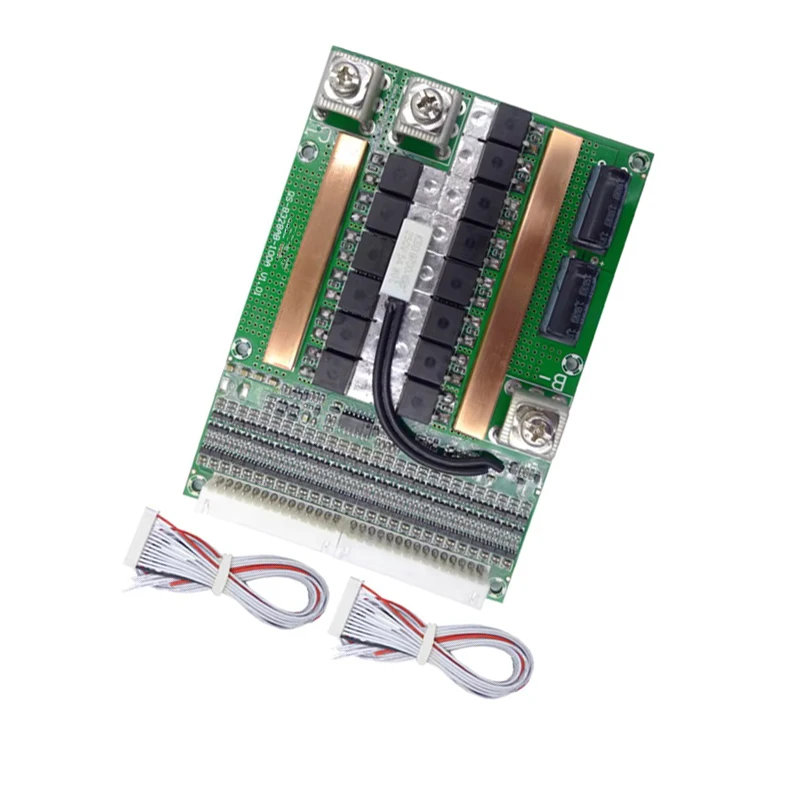 28S 100A High Current Lithium Battery Protection Board 100V polymer with Temperature Control /Li-ion BMS board