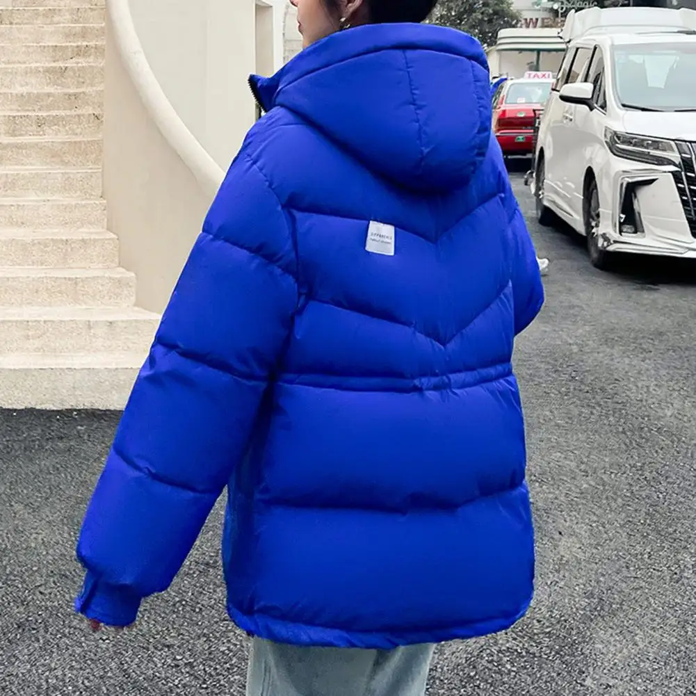 Down Cotton Jacket Women\'s Parkas 2023 New Winter Hooden Cotton Padded Coat Korean Loose Warm thicken Coat windproof Outwear