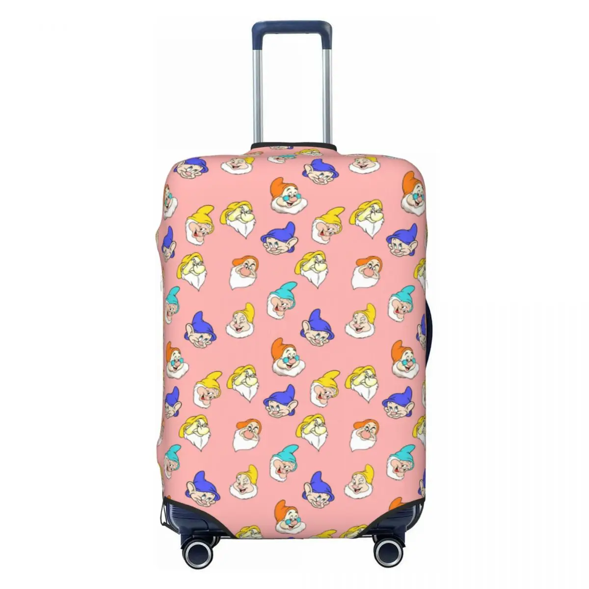 

Custom Snow White And Anime The Seven Dwarfs Travel Luggage Cover Dust Proof Suitcase Cover Protector Fit 18-32 Inch