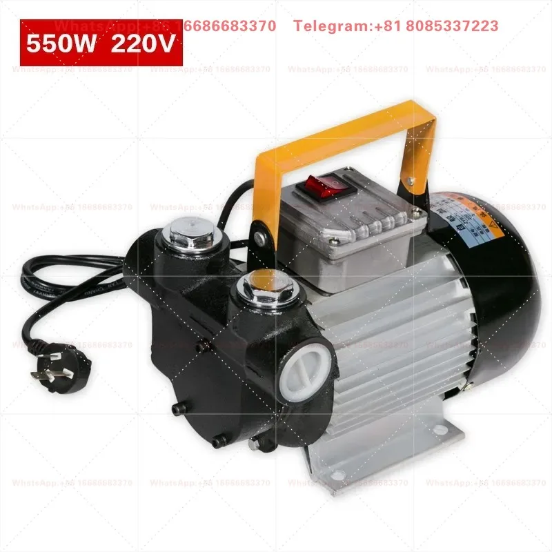 12V 24V 220V High Flow AC DC Self Priming Automatic Fuel Transfer Pump Liquid Extracting Mechanical Parts