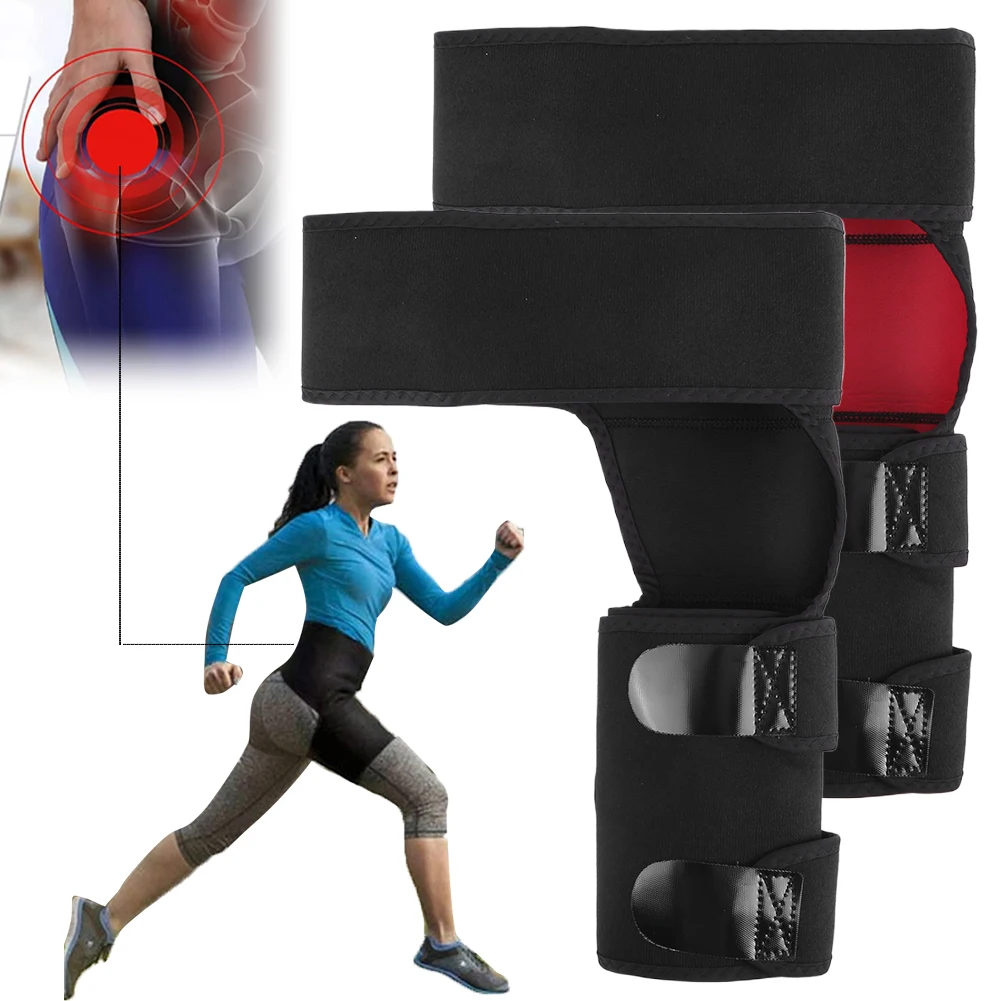 

Hip Brace Hamstring Groin Compression Sleeve Wrap for Men and Women Hip Support Brace for Sciatic Nerve Hip Fleхоr Strain