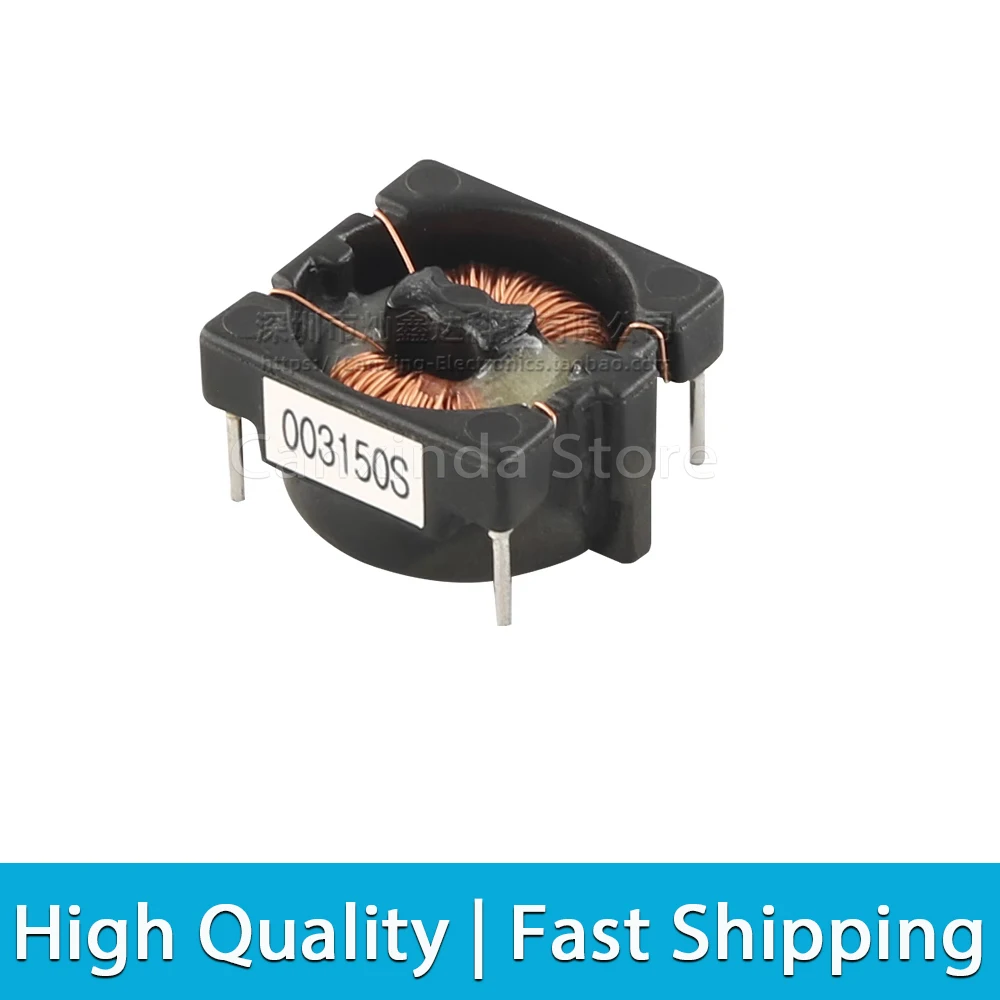 2pcs Common Mode Choke Coil Inductor Inductance 15mH 0.3A Switching Power Supply Filter Magnetic Ring DIP CH003150SG2 003150S