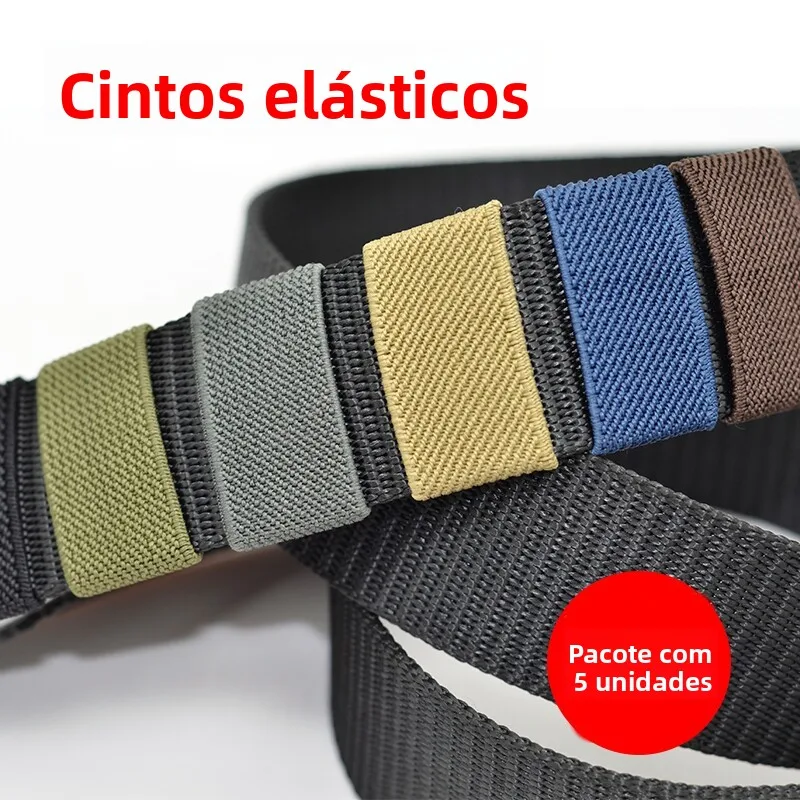 cinto-elastico-de-nylon-preto-com-fivela-de-anel-fixo-e-fecho-de-anel-duplo-ajustavel-estilo-empresarial-para-mulheres
