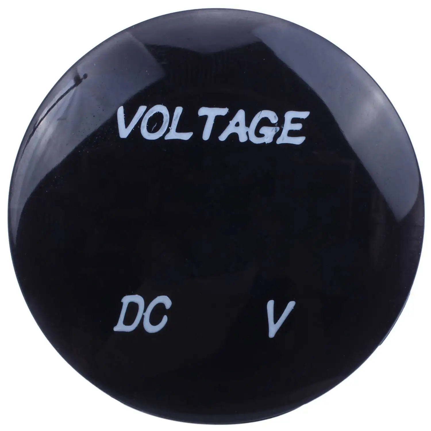5V-25V DC Voltmeter LED Digital Display Panel Mounted Round Waterproof Car Motorcycle Car image 4