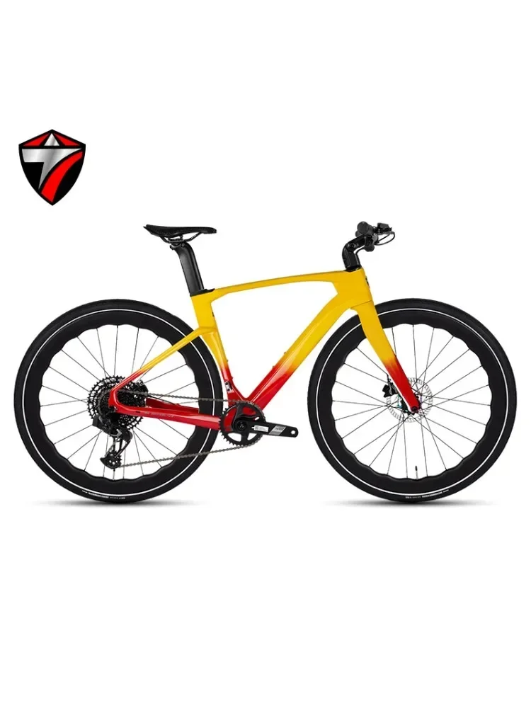 AliExpress TWITTER Gravel V3 Electronic shifting AXS APEX-12S flat handle carbon fiber road bicycle hydraulic disc brake700*40C gravel bike