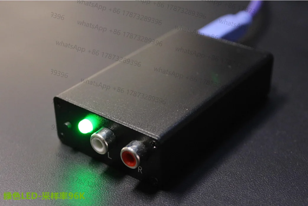 Simulate RCA to Fiber Coaxial ADC Audio Signal Conversion to Spdif Digital Signal to Decoder HiFi