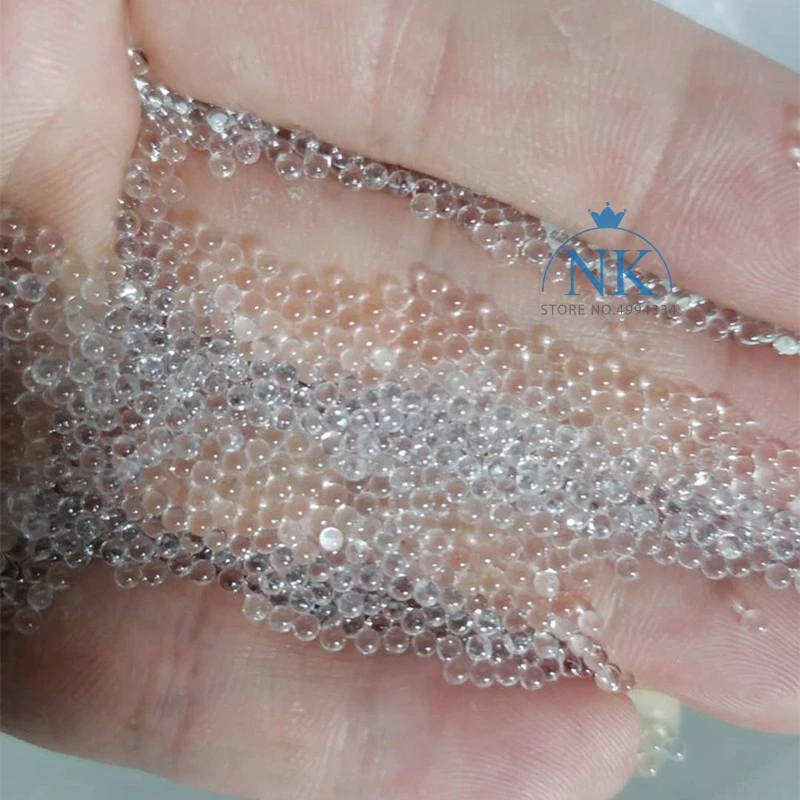 500g/bag Lab Glass Silica Microbeads Laboratory Anti-splash Mini Beads for Ink Grinding Spray Pump Heating Experiments