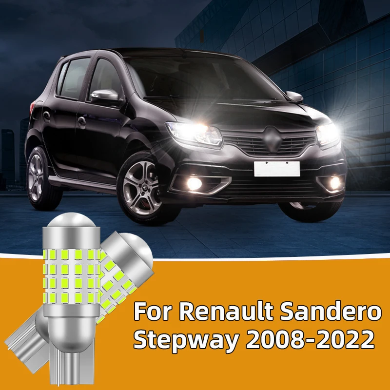 

2PCS For Renault Sandero Stepway 2008-2022 Car Led Traffic Bulb width light side marker position Signal Lamp Clearance Light