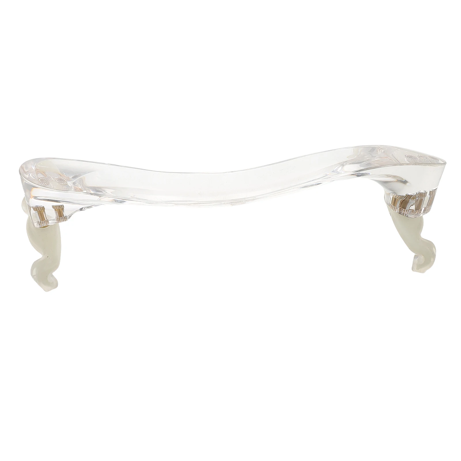 

Adjustable Ergonomic Violin Shoulder Rest Clear Acrylic Chin Cushion Pad For 4/4 3/4 Violinists Comfort Support Accessories