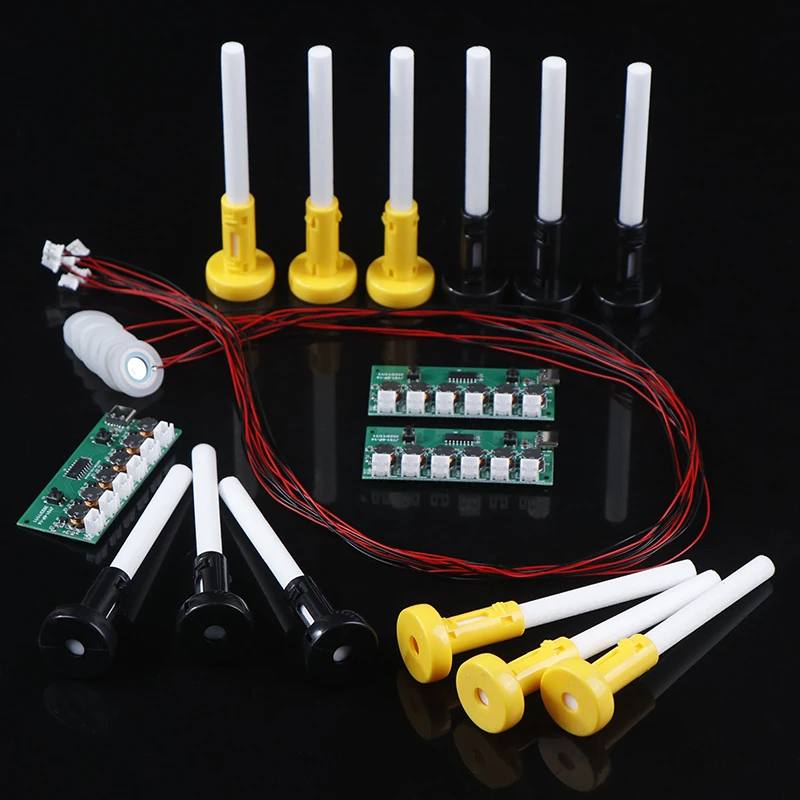 Imagem -05 - Mini Usb Umidificador Faça Você Mesmo Kit Névoa Maker Driver Circuit Board Fogger Atomização Filme Atomizador Folha Suporte Cotonete 25660 Mhz