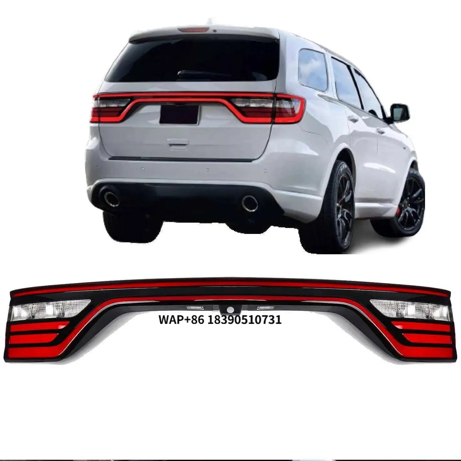 OEM 68453659AA Taillight Tail Lamp for Dodge Durango 2014 2015 2016 2017 2018 2019 2020 2021 2022 Brake Light Assembly
