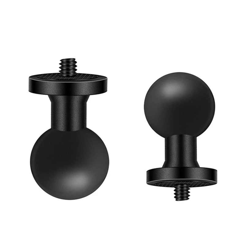 Aluminum Alloy Base Holder 25mm Ball for Head 1/4 Screw Rearview Mirror for Motorcycle Electric Vehicles Scooter Dropshipping