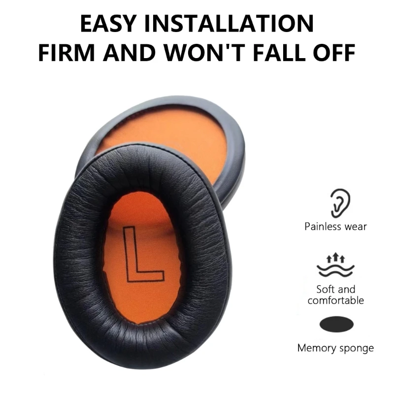 20CB 1 пара подушечек для наушников, чехол для наушников, улучшенный комфорт для полета в облаке, сменная запасная часть