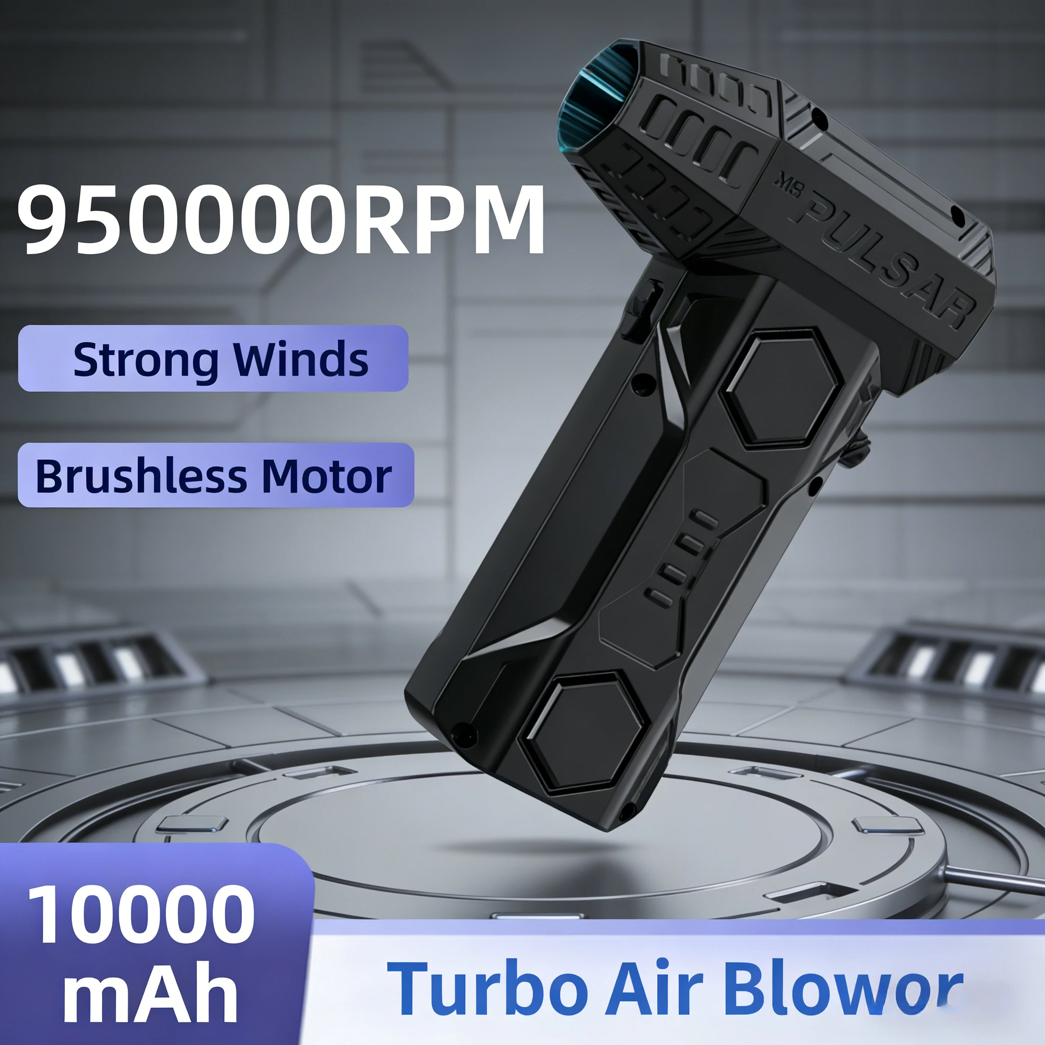 

X11 Turbo Air Blower | 950000RPM Strong Pressure Rechargeable Compressed Air Duster