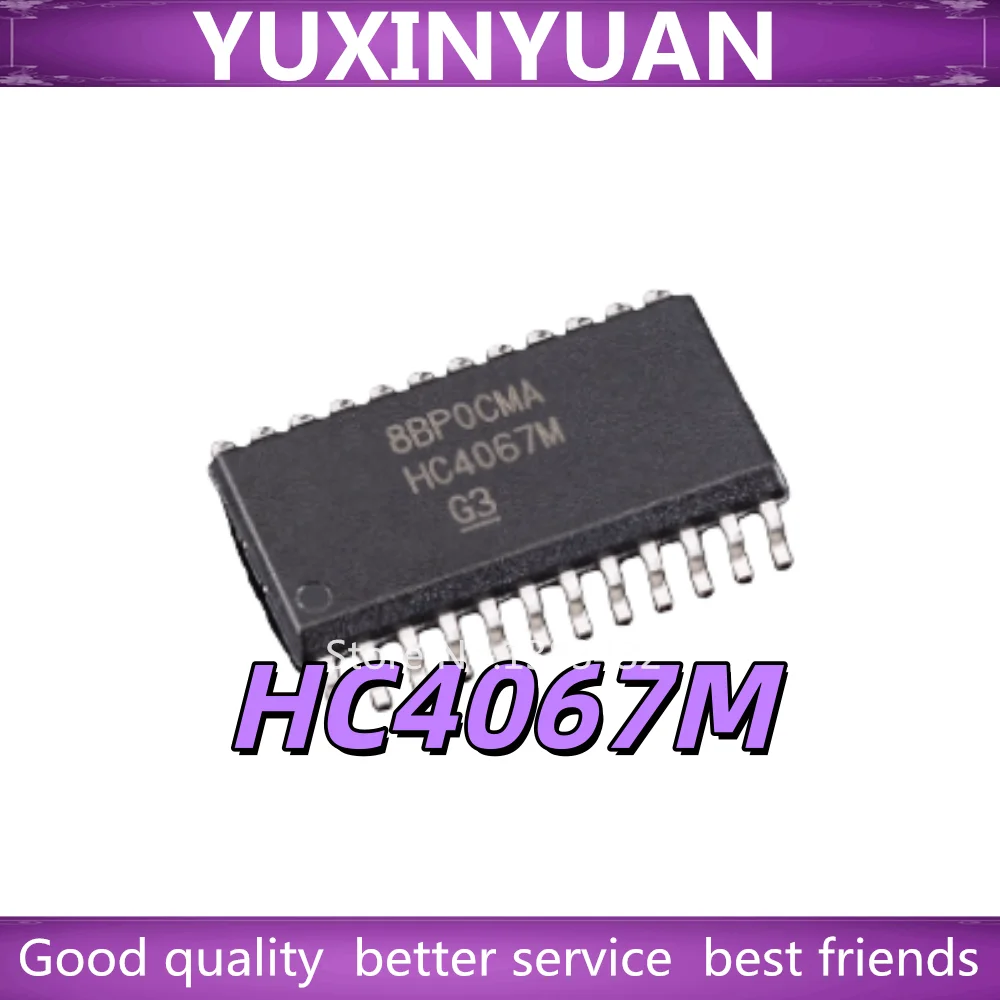 (10piece)100% New CD74HC4067M96 74HC4067D HC4067M SOP24 Chipset