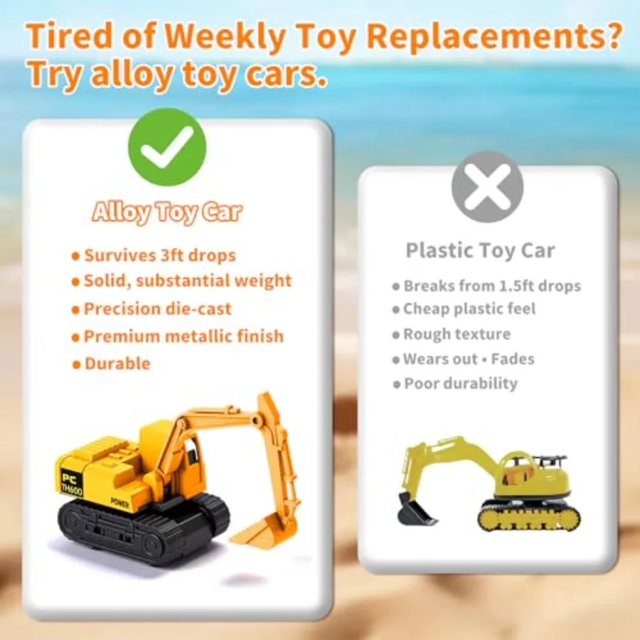 Caixa de areia de construção com 4 caminhões e areia água playfoldable design portátil praia e quintal brinquedo para idades de 312 para fora