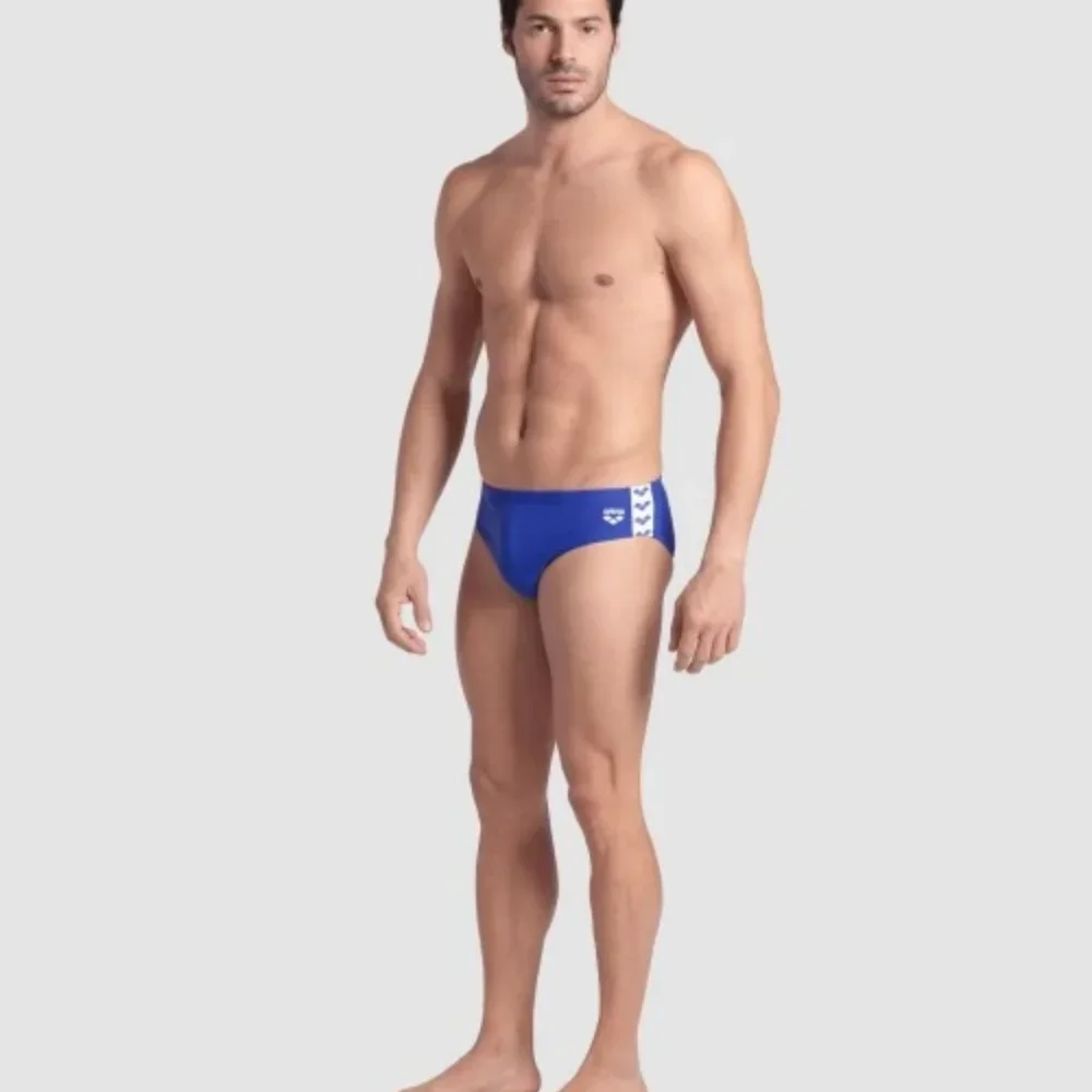 Men's sexy designer swim trunks, padded swim briefs, low-rise men's swim trunks, patchwork color boxers, great summer sale