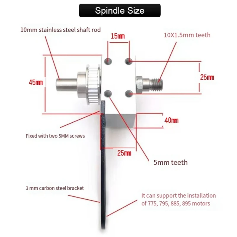 DIDI منشار طاولة صغير المغزل لتقوم بها بنفسك النجارة قطع المغزل تحمل مقعد لمنشار الطاولة المنزل المنشار تحمل كتلة