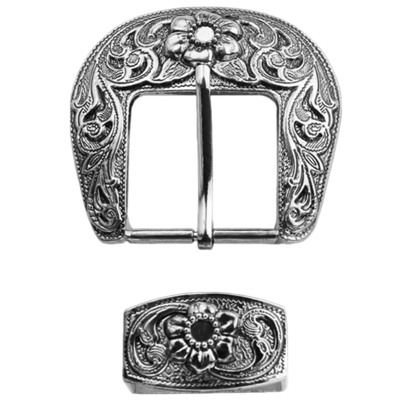 Y166 Western Cowboy Belt Buckle for Men Engraved Buckle Collection Casual Outfit