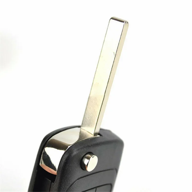 Carcasa de llave de coche remota plegable para Chevrolet Spark Cruze, Orlando Aveo 2, 3 botones, funda de llave remota de coche