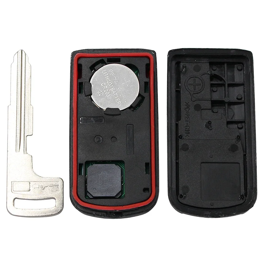 3 buttons Smart Remote Car Key FSK 433MHz PCF7952 chip for Mitsubishi Lancer Outlander ASX G8D-644M-KEY-E with insert key