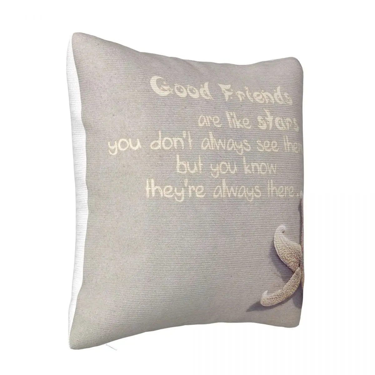 Good Friends Are Like Stars Pillow Pillows Cover Cushion Cover 45*45 Pillow Case Pillow Cover