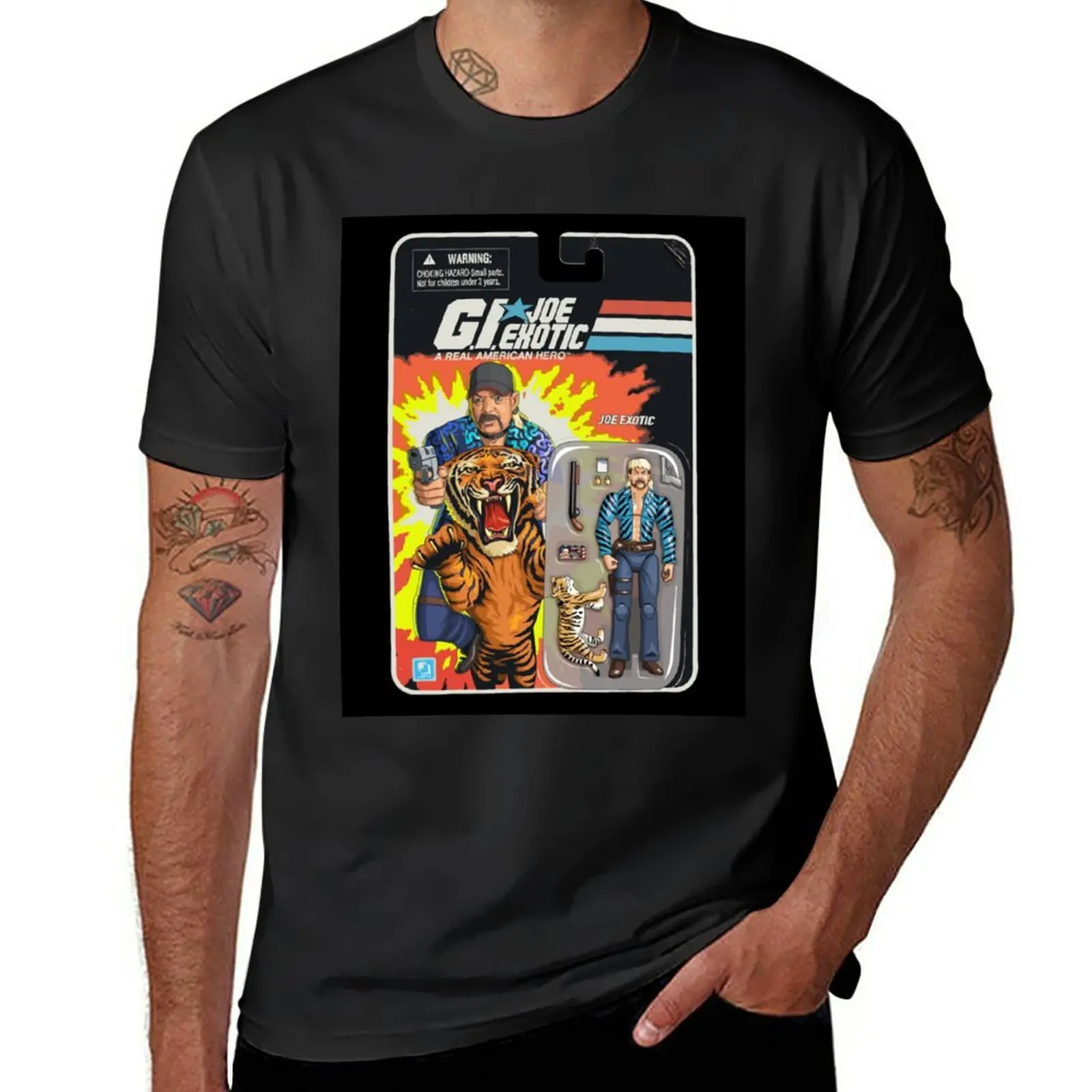 

New GI JOE EXOTIC Classic T-Shirt quick drying t-shirt graphics t shirt plain white t shirts men