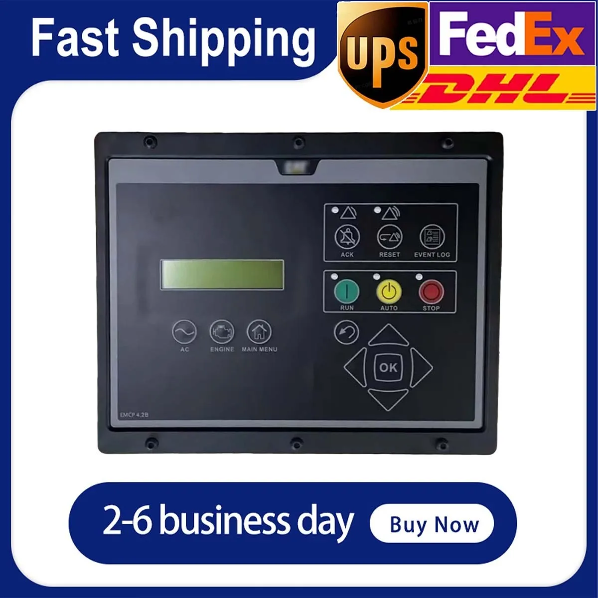 

503-4421 EMCP 4.2B Control Panel for Caterpillar CAT Gen Set C32 3512 3516 SR4