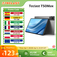 Teclast T50Max Android 14 Tablet 11 90Hz Refresh Rate Max 20GB RAM 256GB ROM Helio G99 CPU 8000mAh 18W Fast Charging 4G LTE GPS