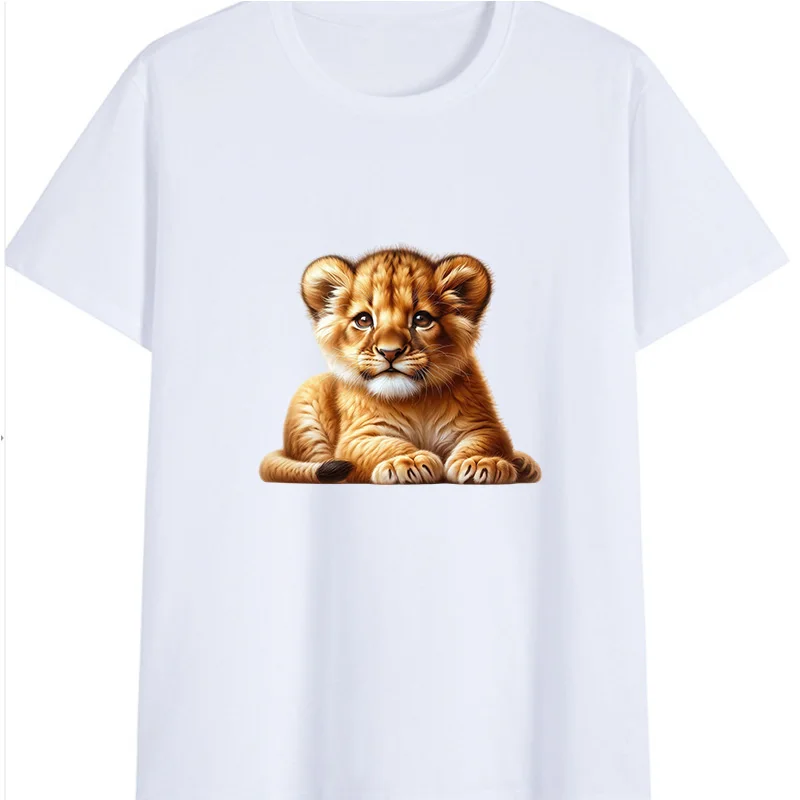 Cotton  100% Sci‑Fi Zerg Creature Graphic Men T‑Shirt Funny Alien Drinking Tea Design Short Sleeve Casual Streetwear Tops