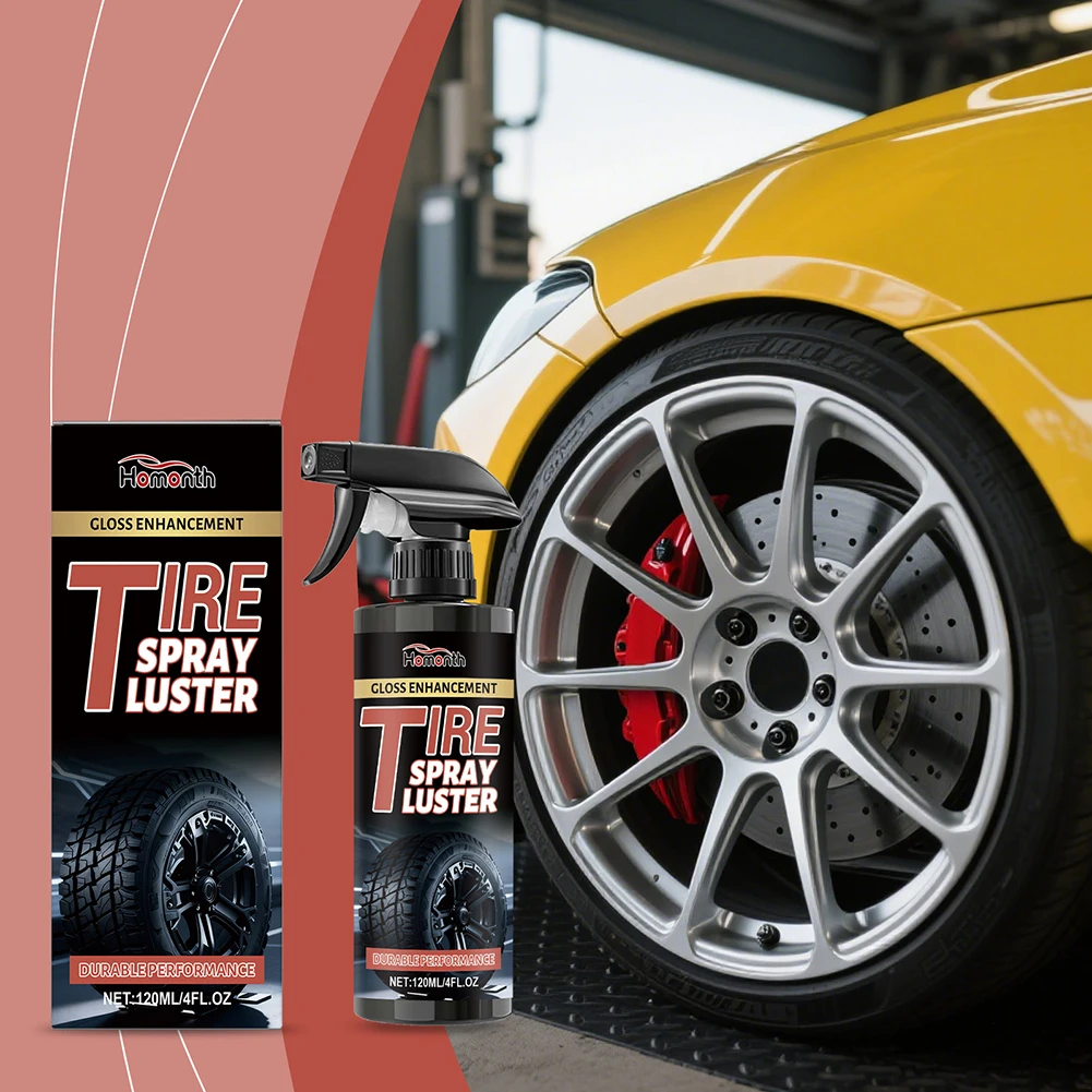 Automotive Tire Protectant With UV Resistance Professional, Non-greasy, Quick-dry Finish. Car Show Standout