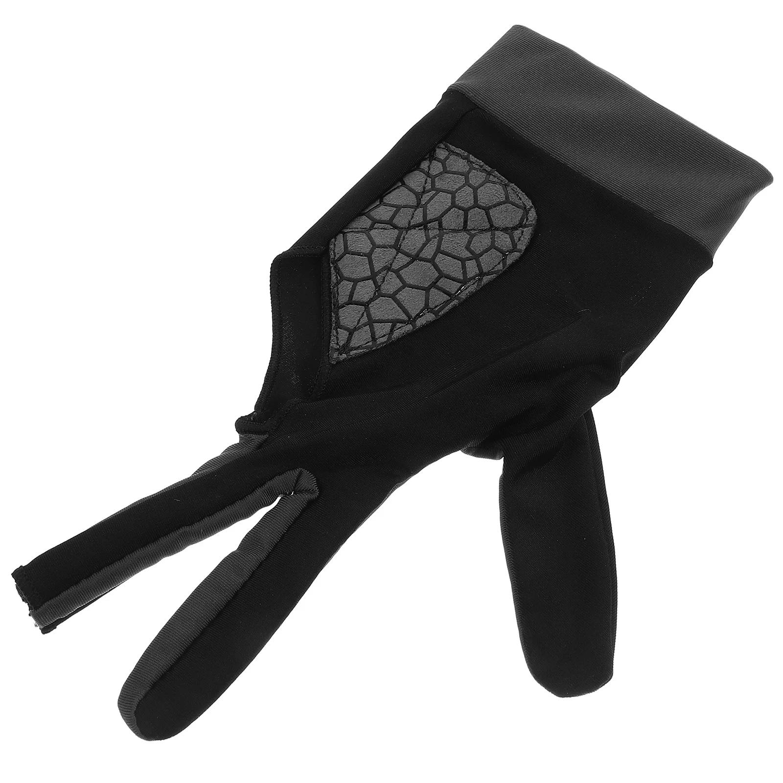 

1pc 3 Finger Glove Lightweight Anti Slip Left Hand Men Pool Accessory Left Hand Glove Billiard Sport Entertainment