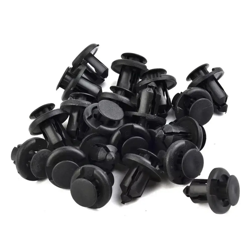 Premium Plastic Material Press Fit Expansion Fasteners Push-In Installation Lightweight Design Car Bumper Retainer Clips