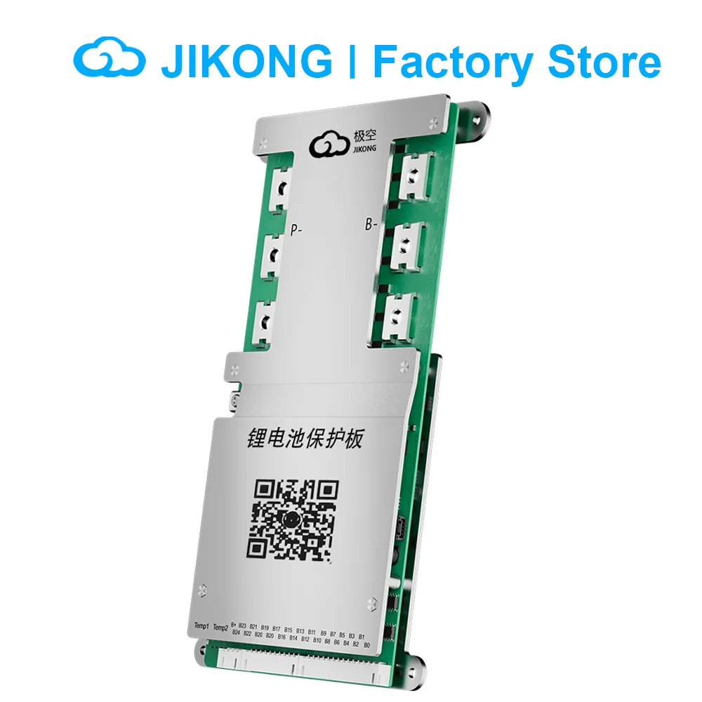 JKBMS JIKONG  B2A24S30P Smart BMS with BT RS485 8S-24S 12V 24V 2A Active Balanced BMS for LiFePo4 Li-ion Lto Battery 300A JK BMS