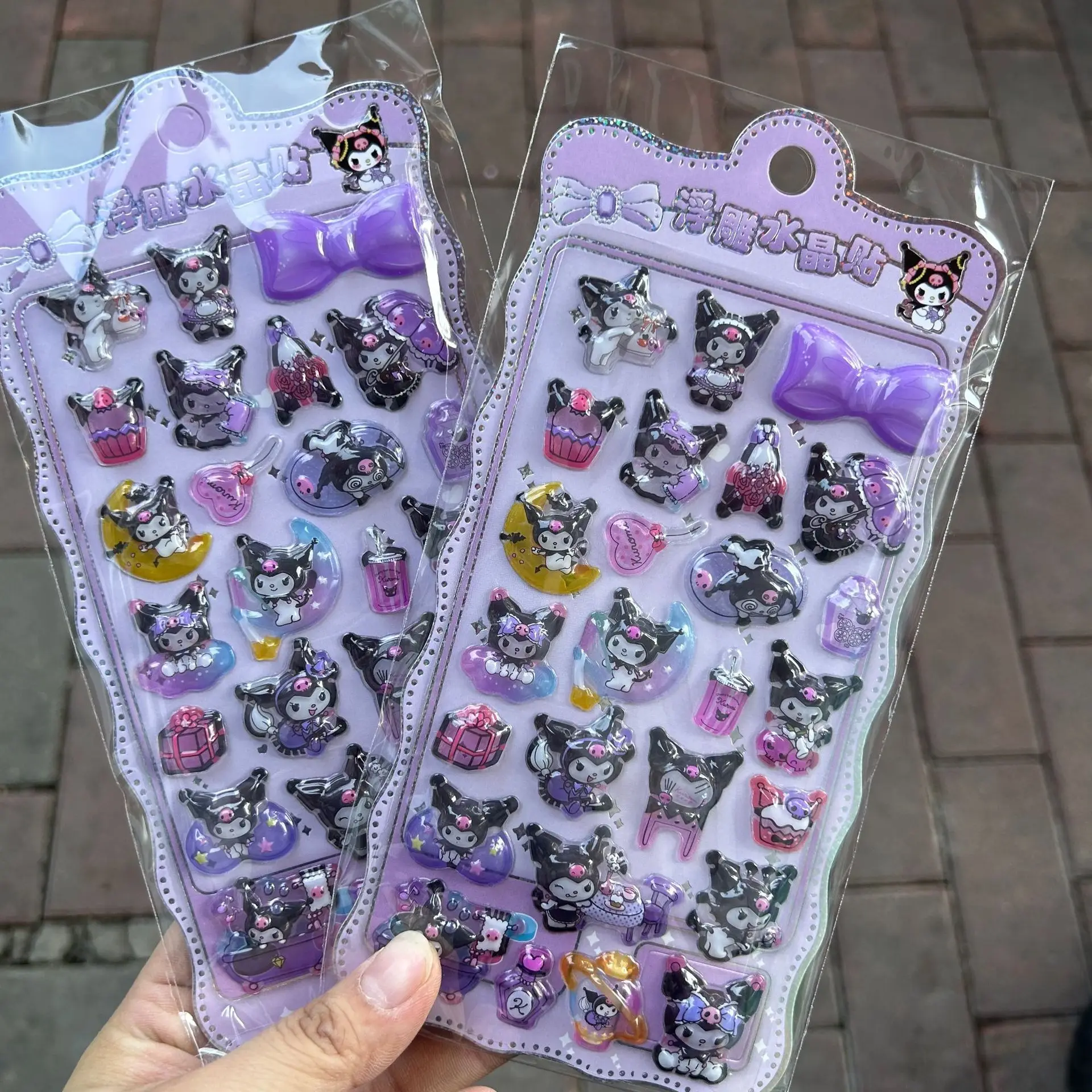 8 قطعة عصا الكرتون المختلطة كابيبارا كورومي بلدي ليتل المهر ثلاثية الأبعاد ستيريو كريستال ملصق كتيب DIY بها بنفسك المواد ملصقات الأطفال