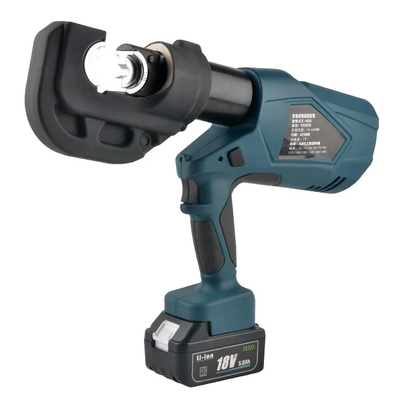 Portable rechargeable lithium battery automatic cordier crimps,electrician terminals,high-voltage electric hydraulic pliers