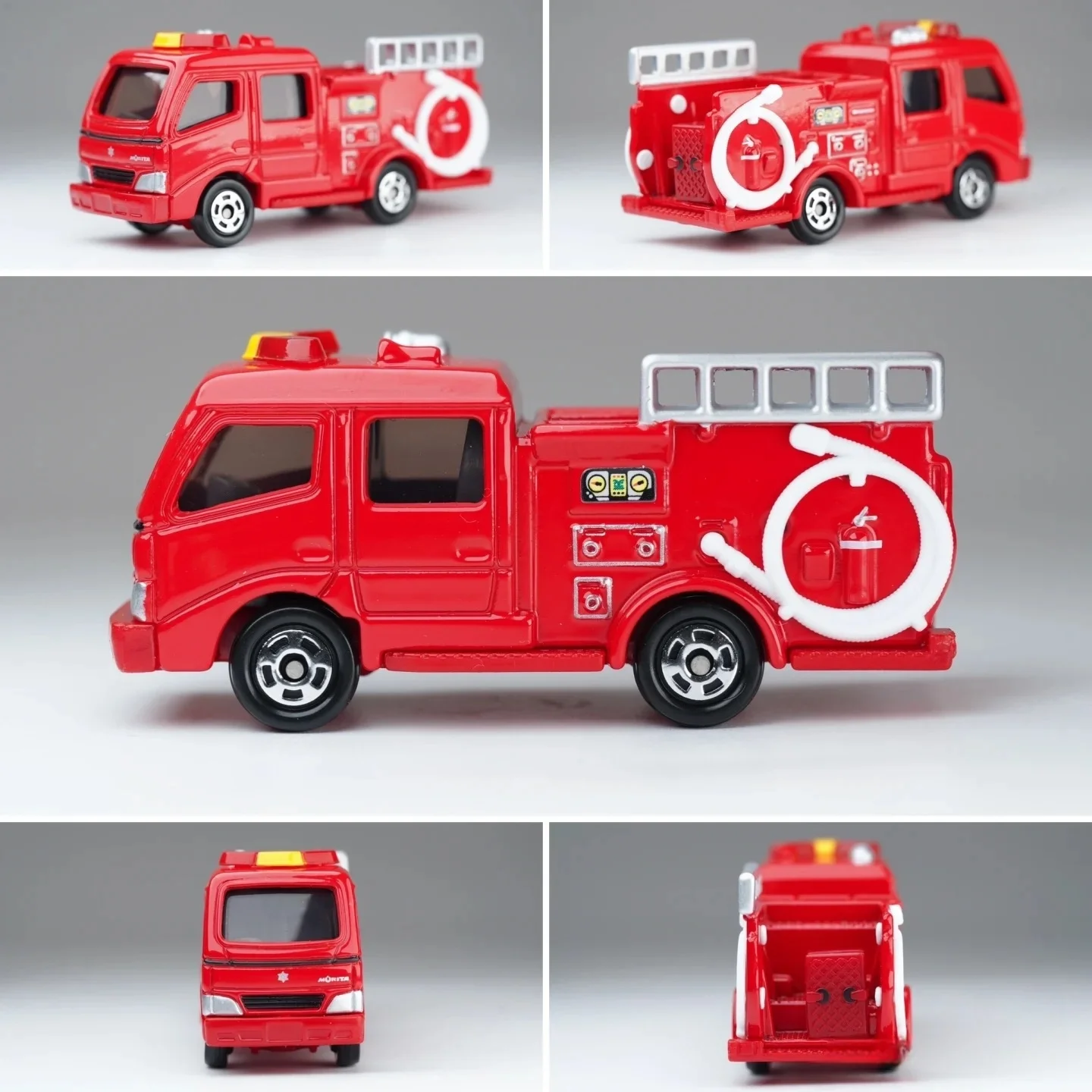 TOMY TOMICA-modelo de coche de aleación de simulación, escalera, motor de bomberos, vehículo de comando de rescate, juguetes para niños, Boutique en caja, regalos coleccionables