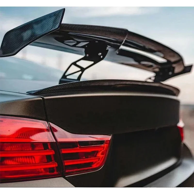 High Quality Real Carbon Fiber Rear Spoiler Lip 4
