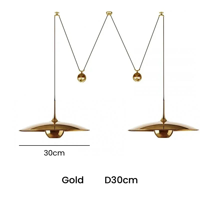 Postmoderne verstelbare led-hanglamp Nachtkastje Hangende slaapkamer Eetkamerverlichting / ophanging Spot Light Fixturex