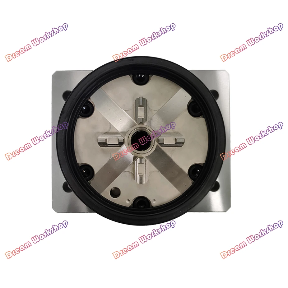 D100 Curved Head Pneumatic Chuck for EDM Spark Machine Electrode Clamping Precision CNC Engraving Chuck Apply to ER/3R Interface