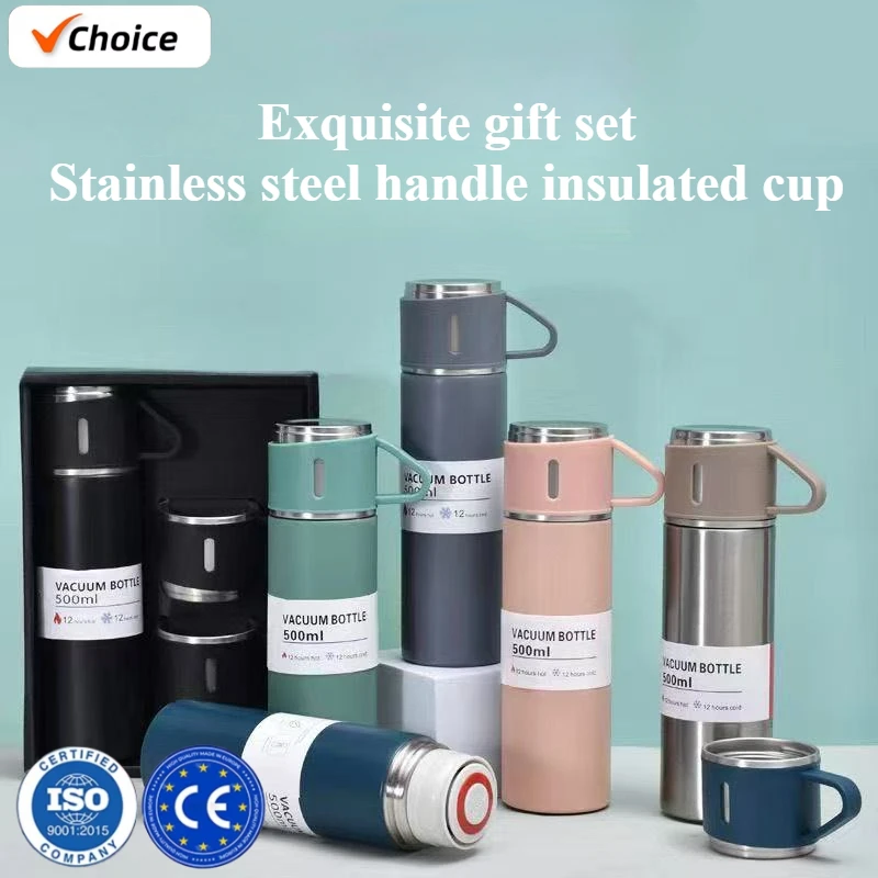 500ml  Thermal Water Bottle Keep Cold and Hot Water Bottle Thermos for Water Tea  Vacuum Flasks Stainless Steel Thermos Bottle