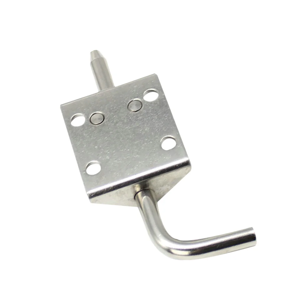 

1pc Door Cabinet Hinge Spring Latch Stainless Steel Cabinet Door Industrial Switchgear Stainless Steel Hinge