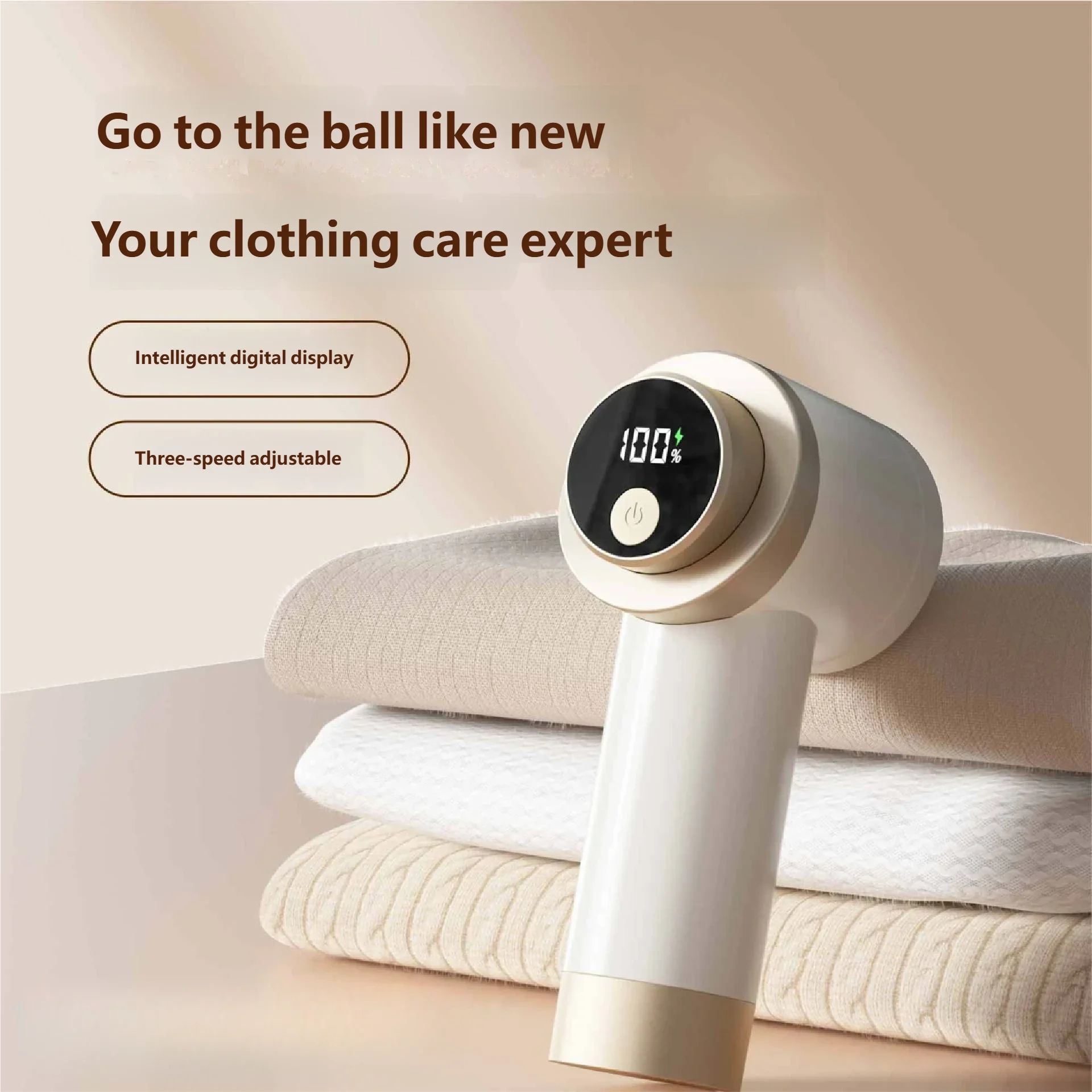 HOMEFISH Digital Display Ball Remover for Clothes - Cross-Border Scraper, Rechargeable Shaver, Ball Trimmer