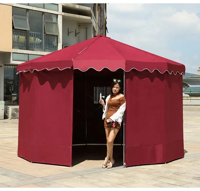 

Оптовая продажа, уличная водонепроницаемая тканевая круглая палатка Монголии 3x3, павильон, стальной каркас, пергола, уличная роскошная палатка-павильон