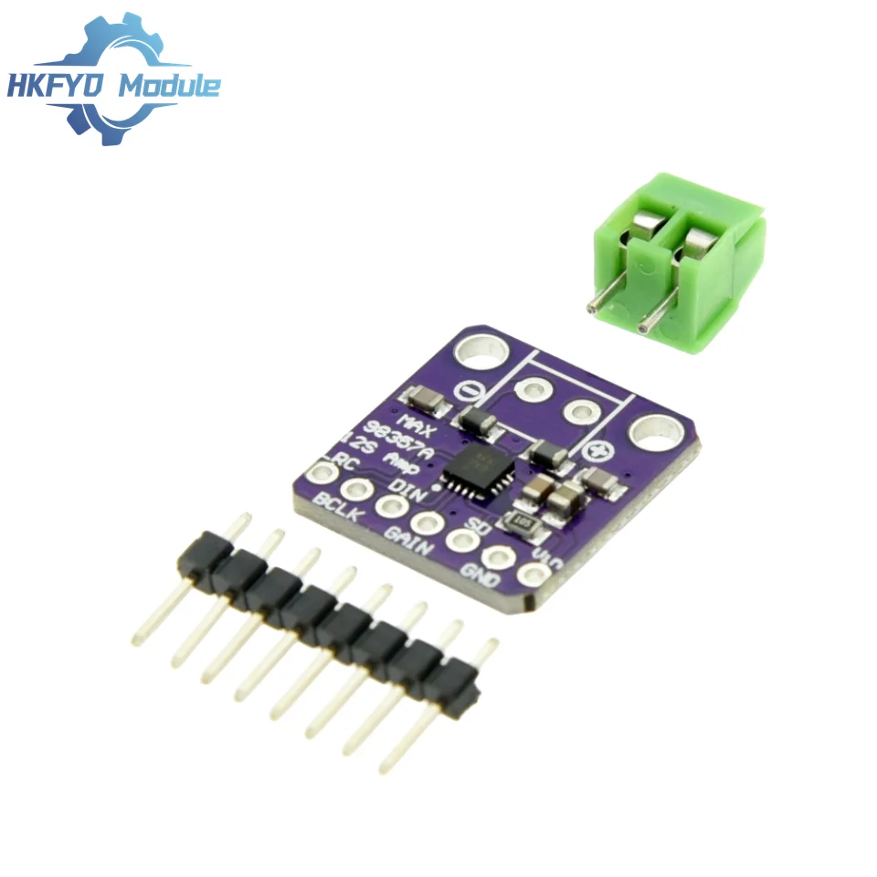 Max98357 I2S 3W Class D Amplifier Breakout Interface Dac Decoder Module Filterless Audio Board For Raspberry Pi Esp32