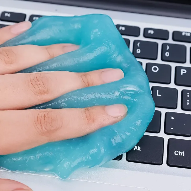 Universal Car Dust Dirt Cleaning Gel Auto Air Vent Dashboard Interior Dust Removal Clean Tools Desktop Keyboard Cleaning Tool