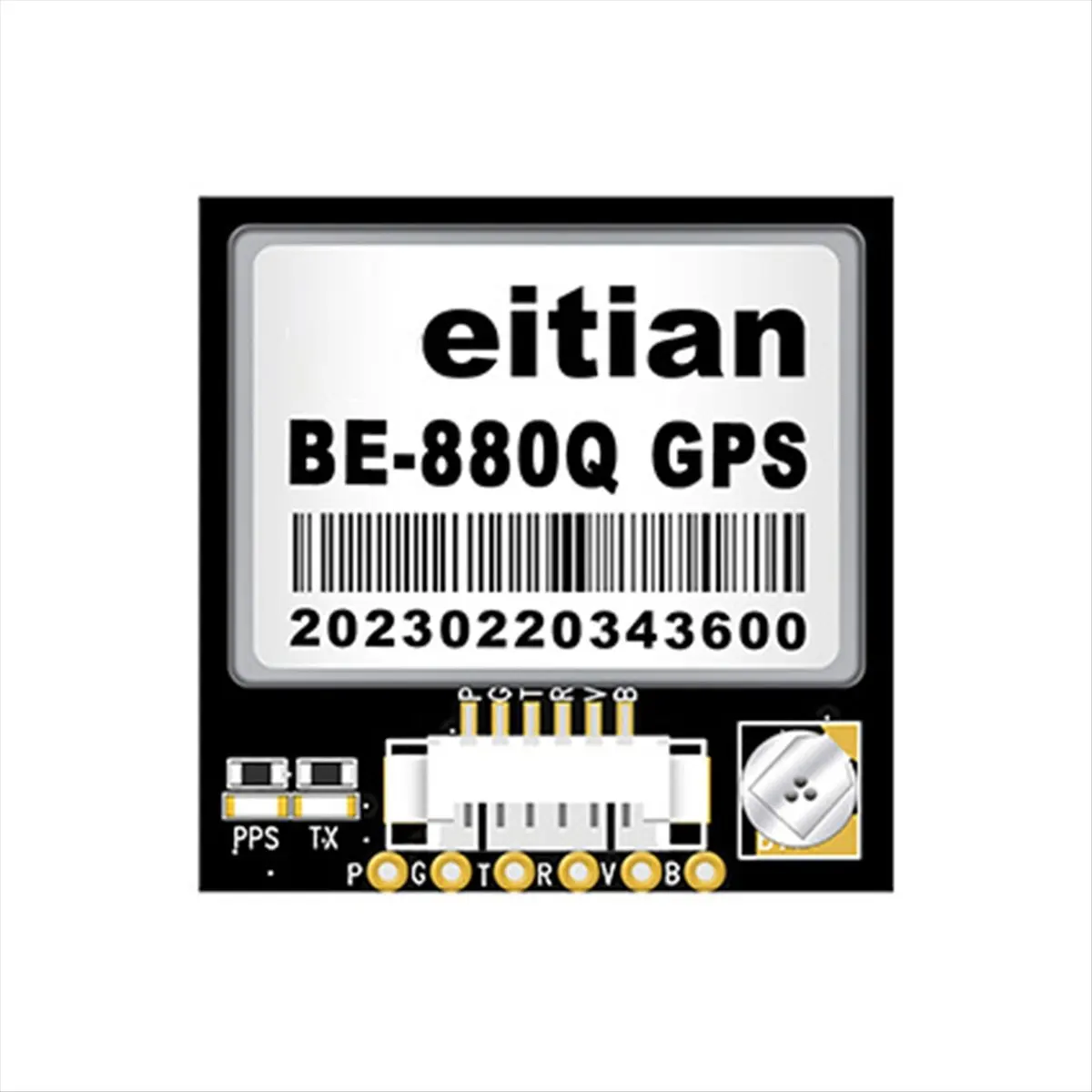 2025 New GPS Module Support GPS+BDS+ Built-in Electronic Compass for FPV Racing Drone Airplane Flight Controller BE-880Q