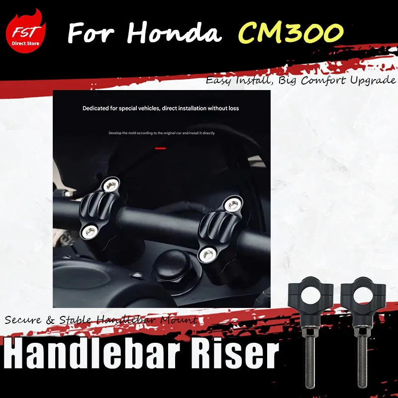 

Special accessories for fixing the aluminum handlebars of the CM300 modified folding bike seat post.